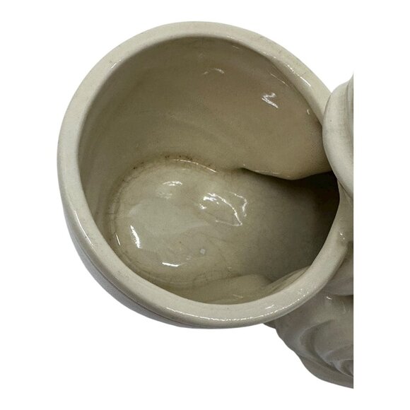 HULL Pink Kitten Art Pottery Glazed Planter, Made In U.S.A., Ca. 1940's #61 - Picture 8 of 10